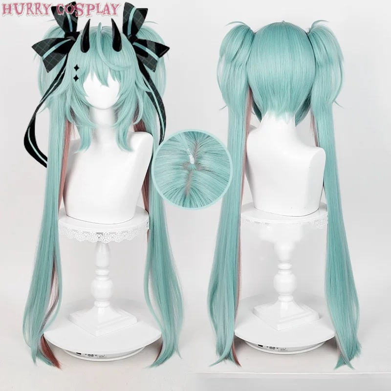 Anime Cosplay,Succubus,Wigs,Hatsune Miku Little Devil Raccoon cosplay costume - Wig